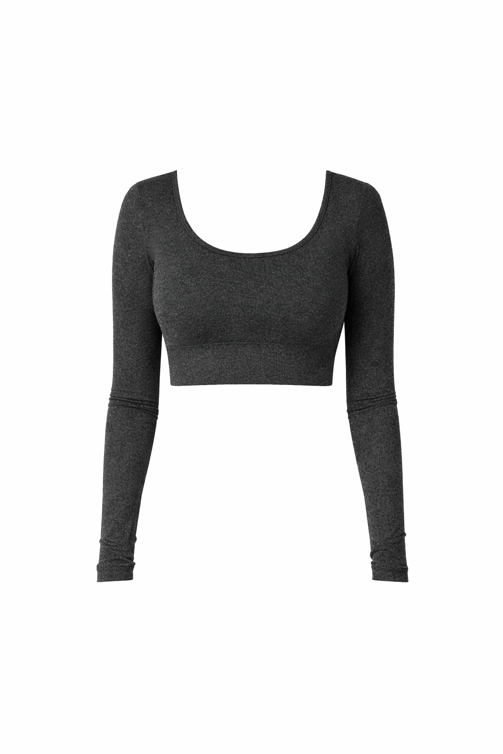 Premium Loungewear Crop Top GREY